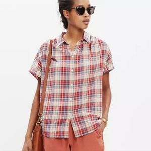 Central Shirt in Bergen Plaid